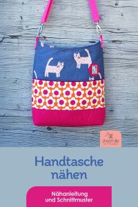 Handtasche ZipKram - Nähanleitung und Schnittmuster von shesmile