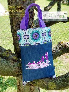 Stofftasche Taschilo, eine kostenlose Nähanleitung von shesmile DIY.