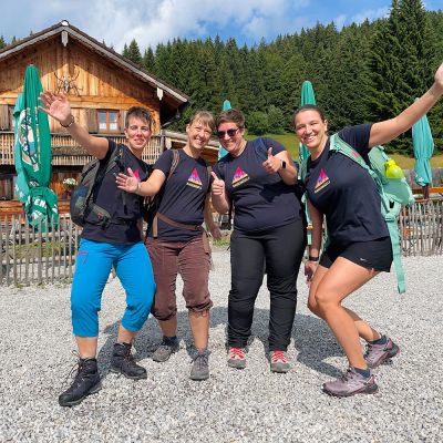 Was Sport und Bewegung für mich bedeutet? Quality Time mit den besten Freundinnen.