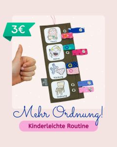 Schnittmuster des Monats - Kinderleichte Routine nur 3€ - Themenwelt im Angebot - Planung & Ordnung