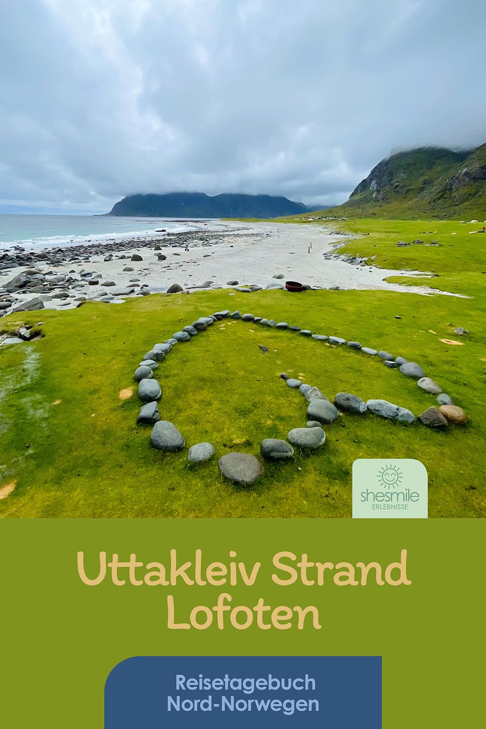 Uttakleiv Strand, Lofoten Wool und eine Sauna direkt am Meer