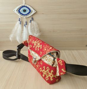 Gürteltasche HipPack genäht von @saboncuk_yedek - Schnittmuster und Nähanleitung von shesmile DIY.