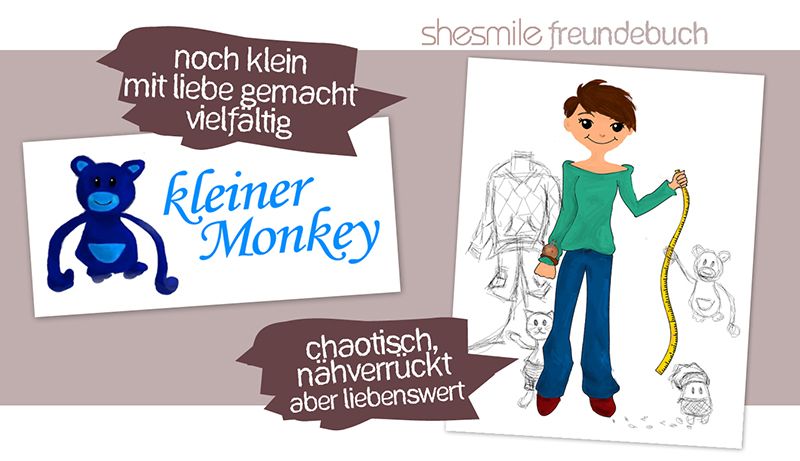 Freundebuch-Eintrag: Sandra Plettner von Kleiner Monkey