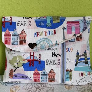 Laptoptasche Smartkram genäht von Inis, Schnittmuster von shesmile DIY.