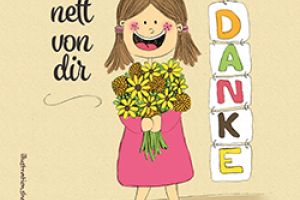 Betty sagt Danke! (Eine Illustration von shesmile)