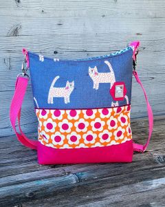Handtasche ZipKram - Nähanleitung und Schnittmuster von shesmile DIY