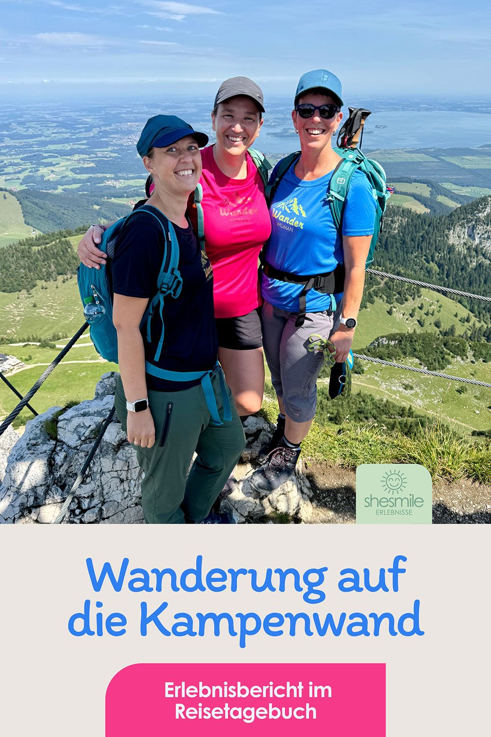 Kampenwand - Mädelswochenende 2024 in den Chiemgauer Alpen