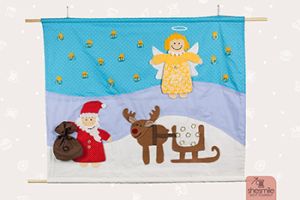 Adventskalender "Nikolaus und seine Freunde" (Nähanleitung & Schnittmuster)
