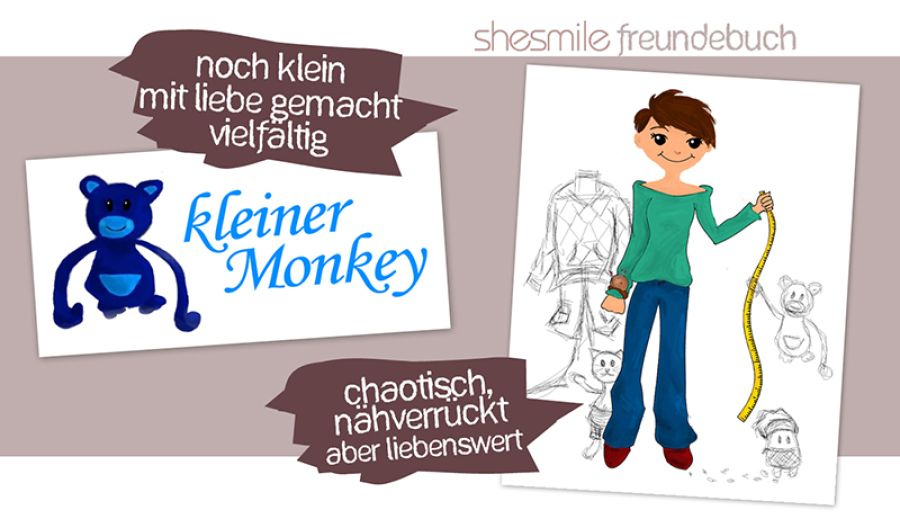Freundebuch-Eintrag: Sandra Plettner von Kleiner Monkey