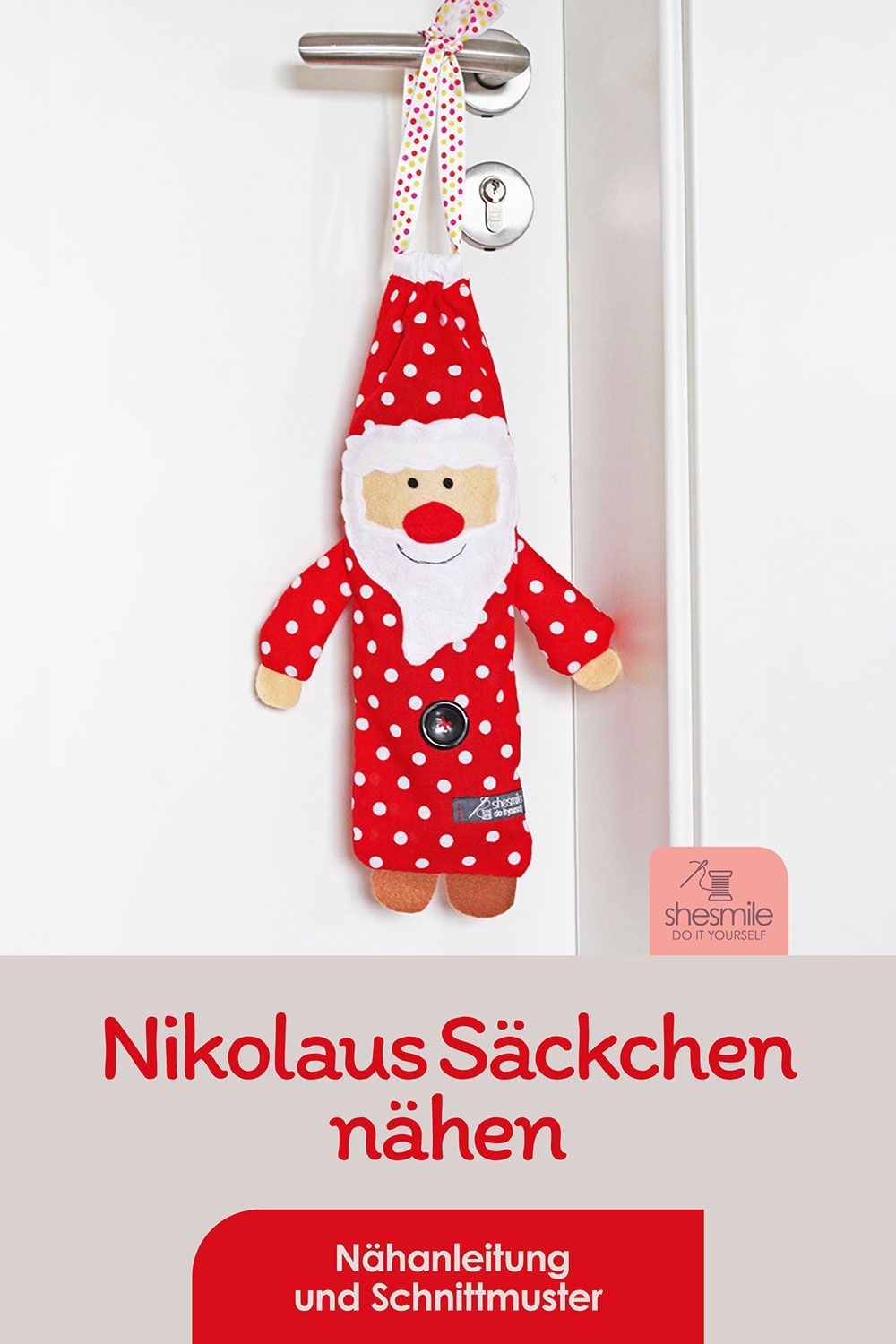 Nikolaussäckchen (Nähanleitung & Schnittmuster)