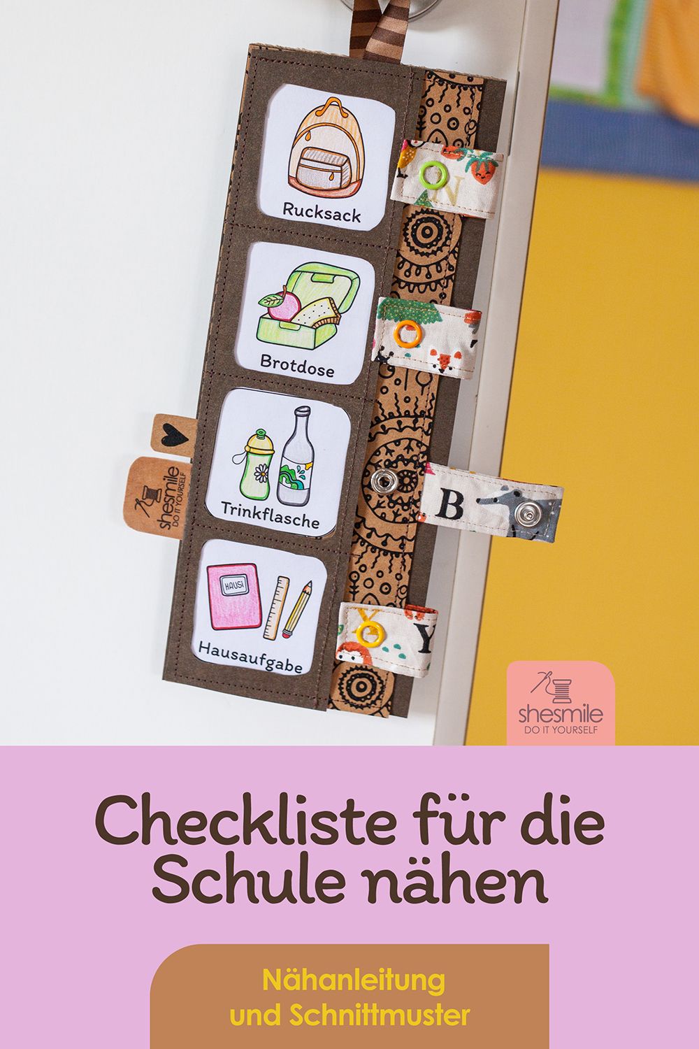 Eine Kinderleichte Routine für das Schulkind nähen