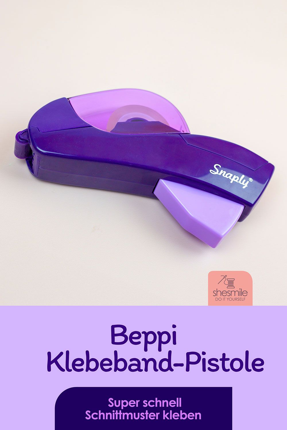 Beppi - die innovative Klebeband-Pistole von Snaply