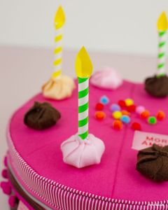 TortenTraum - Eine Torte als Tasche für meine Lieblingsstreusel nähen