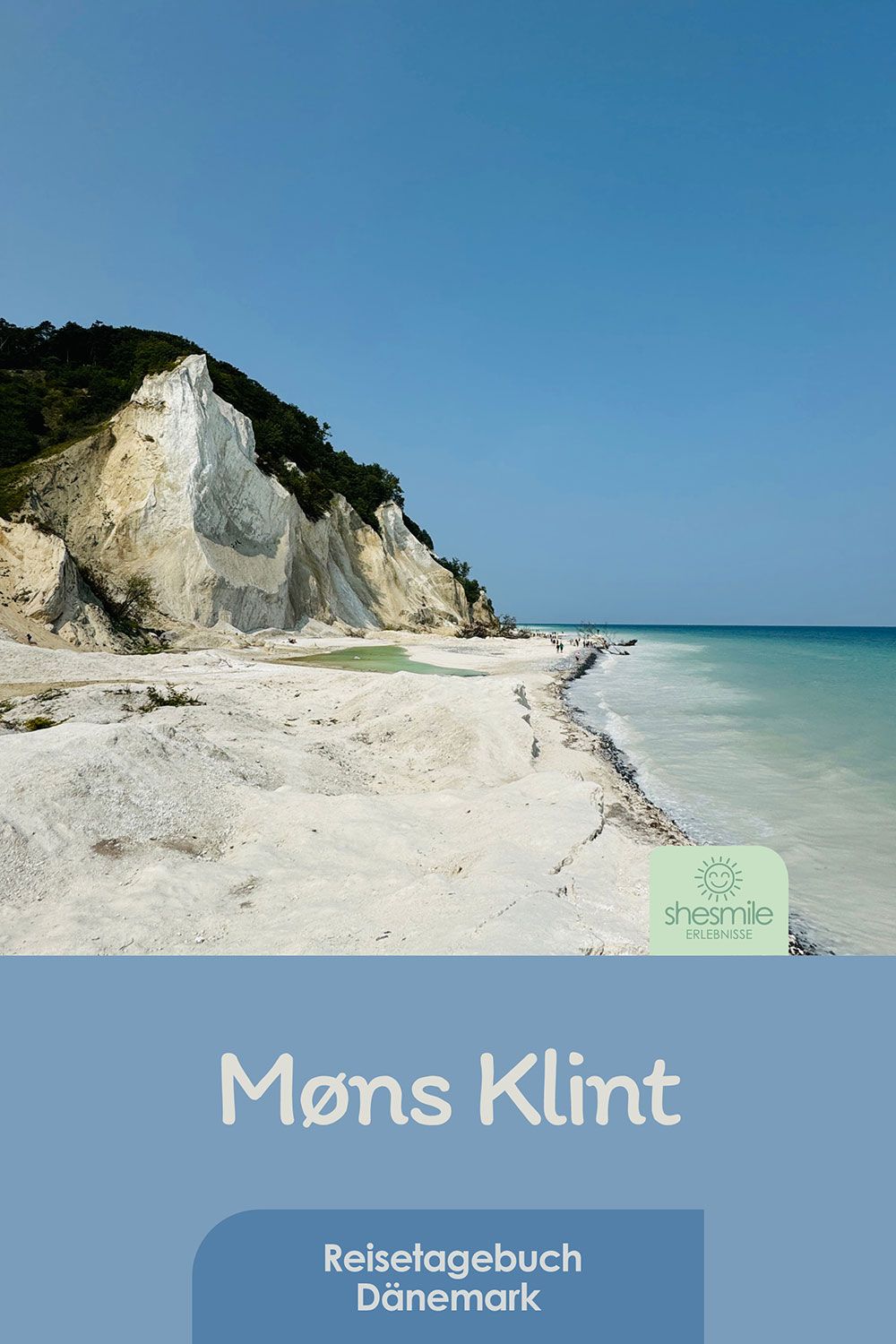 Steilküste Møns Klint und Ulvshale Strand - Ein Tag auf der Insel Møn