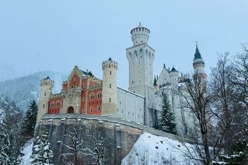 Schloss Neuschwanstein im Winter - Das Märchenschloss von König Ludwig II