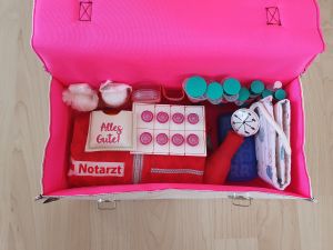 Arztkoffer zum Spielen genäht von Susi S. (@Herzele2) Schnittmuster von shesmile