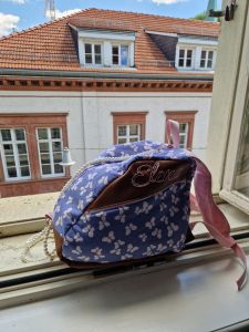 Schuhtasche SusiSkates genäht von @lillans_barnklaeder - Nähanleitung und Schnittmuster von shesmile DIY
