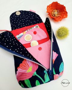 Designnähen zum Schnittmuster der Handytasche Smartkram