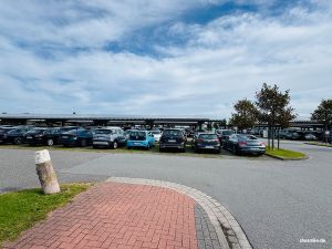 Überdachter Parkplatz P2 Norddeich (Mole)