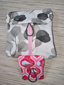 Periodentasche Petra genäht von Karin, Schnittmuster von shesmile DIY