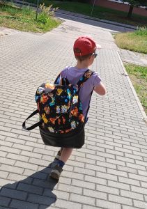 Rucksack BigKlapPack genäht von Patricia @patis_buecher_und_diywelt - Schnittmuster und Nähanleitung von shesmile DIY