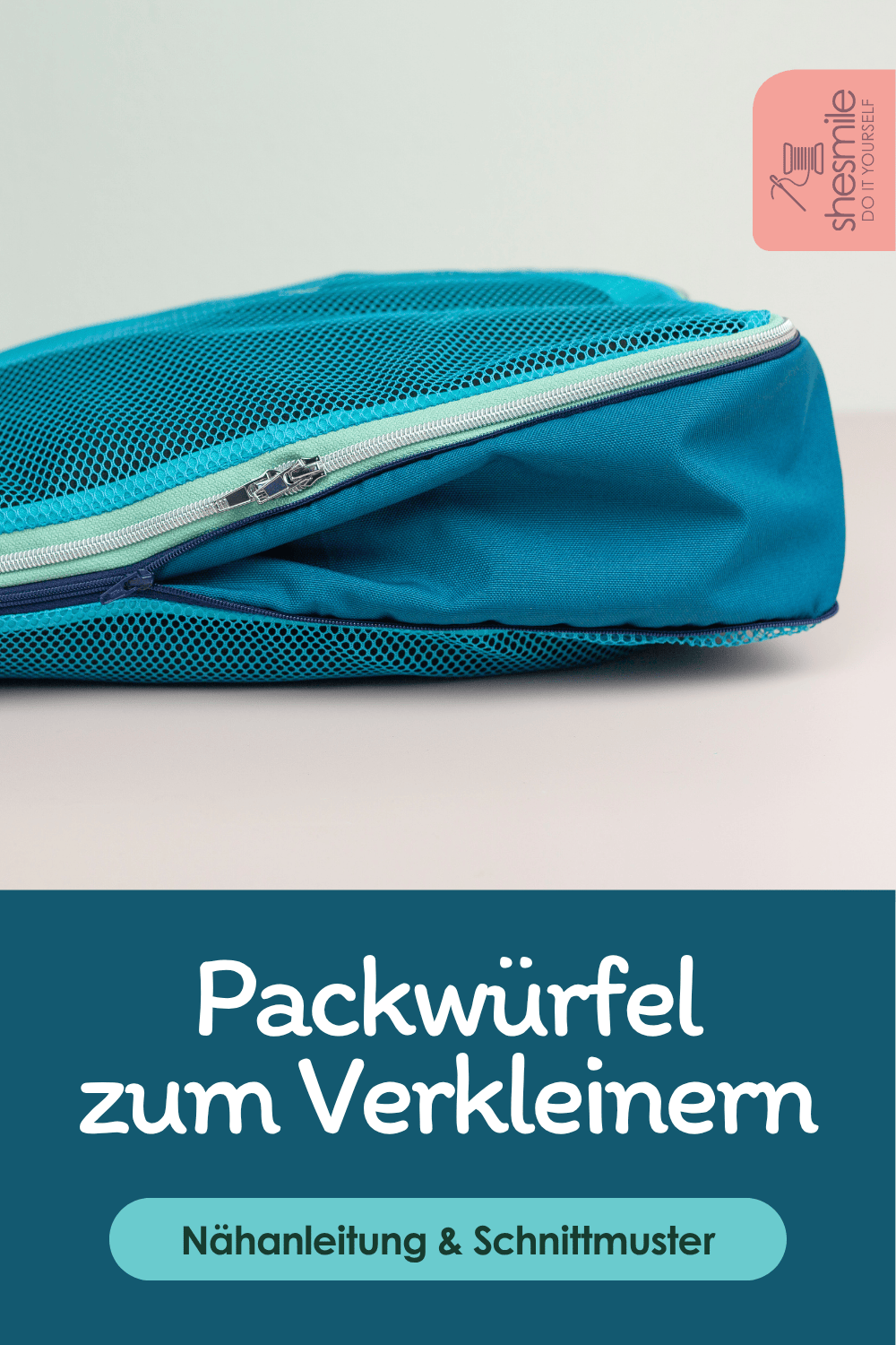 Packwürfel ZipKram für die Neoprenanzüge der Familie nähen