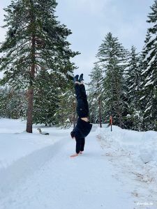 Winterwanderung am Lautersee