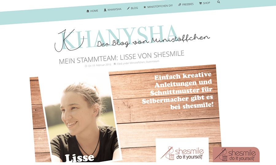 Interview: Lisse von shesmile - Das Stammteam von Ministöffchen