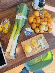 Zutaten für die Suppe