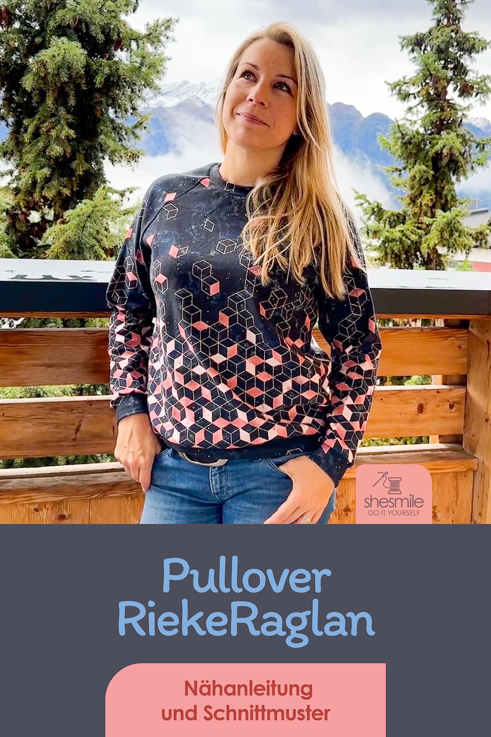 Pullover "RiekeRaglan" (Nähanleitung & Schnittmuster)
