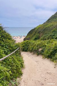 Porthcurno Beach