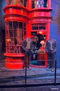 Winkelgasse in den Warner Bros. Studio Tour in London