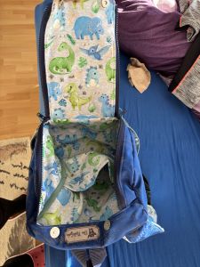 Rucksack KlapPack genäht von Sandra Geisenberger