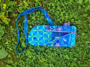 Handytasche Smartkram genäht von Susanne @lilawoelkchenswelt - Schnittmuster und Nähanleitung von shesmile DIY