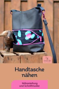 Handtasche ZipKram - Nähanleitung und Schnittmuster von shesmile