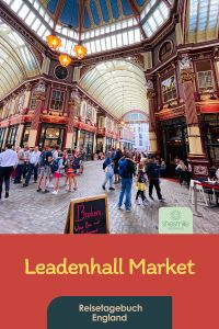 Leadenhall Market, die Winkelgasse aus Harry Potter