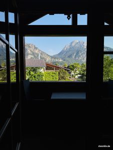 Blick aufs Schloss Neuschwanstein