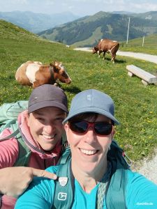 Grüße an die Wandermädels zuhause