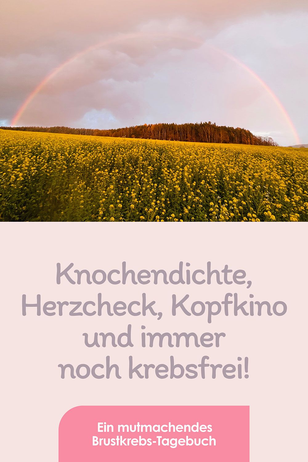 Knochendichte, Herzcheck, Kopfkino und immer noch krebsfrei!
