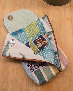 Designnähen zum Schnittmuster der Handytasche Smartkram