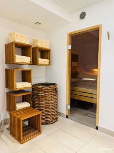 Sauna in der Inselresidenz Strandburg