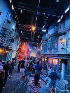 Winkelgasse in den Warner Bros. Studio Tour in London