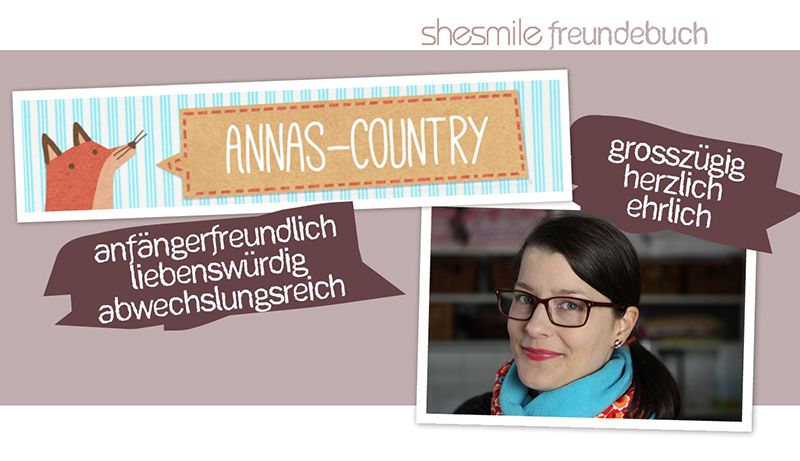 Freundebuch-Eintrag: Anna-Lena Seitz von Annas-Country