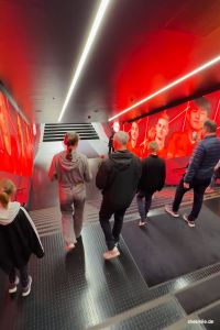 Spielertunnel FC Bayern München