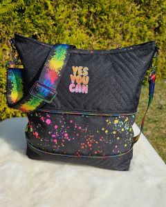 Handtasche ZipKram - Nähanleitung und Schnittmuster von shesmile DIY