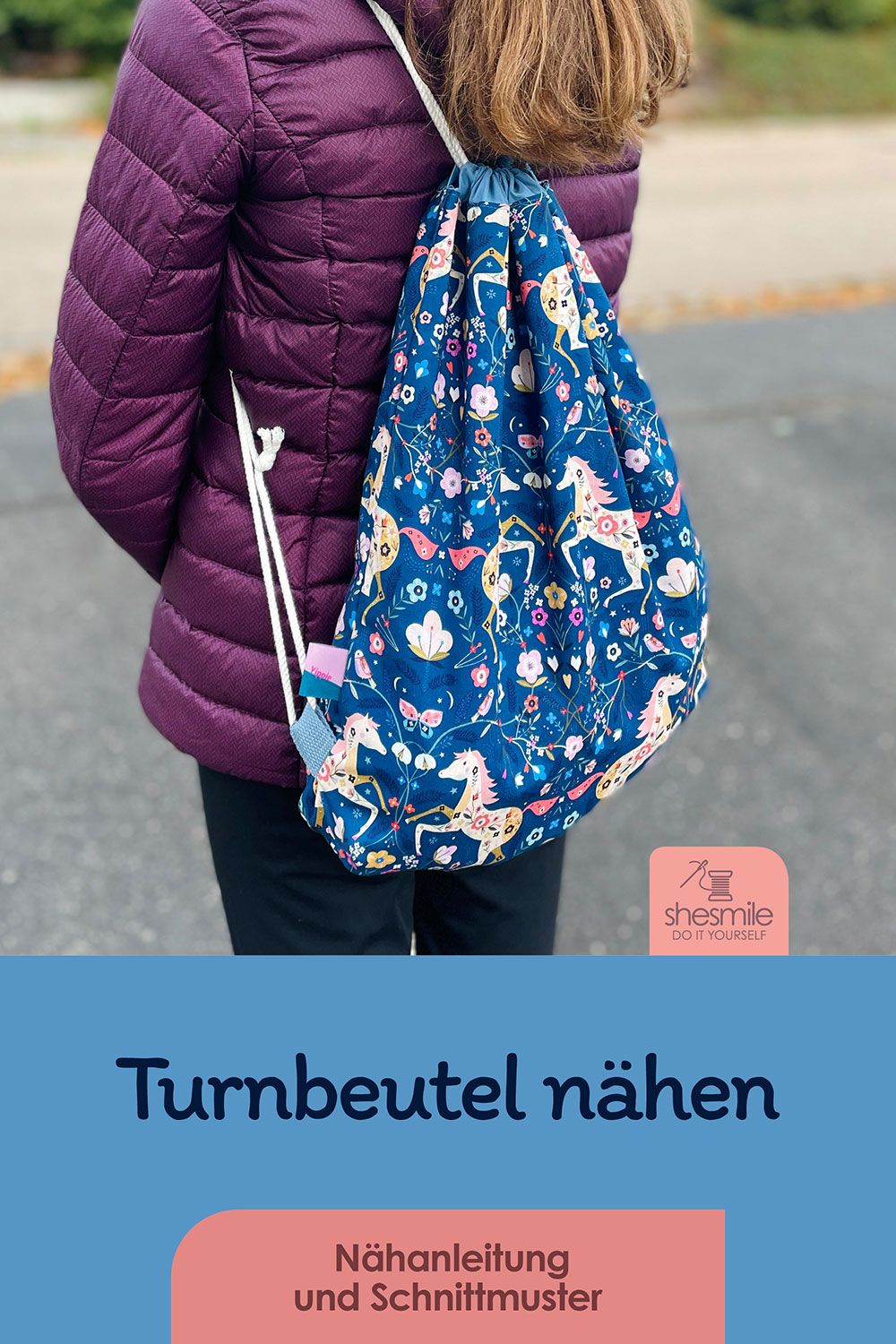 Ein Sportbeutel fürs Leistungsturnen - Genäht in 30 Minuten!