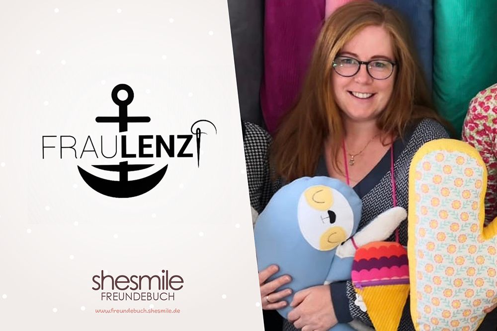 Nicole Lenz hat ein unverwechselbares Lachen, muss immer etwas zu tun haben und Ordnung ist für sie das halbe Leben - außer im Auto. FrauLenzi ist bunt, hat keine feste Linie und ist nicht permanent das Gleiche. Freundebuch-Eintrag bei shesmile.
