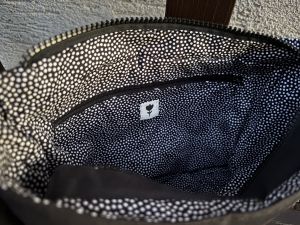 Handtasche ZipKram genäht von  Cornelia Bardt (Piratennaht) -  Schnittmuster und Nähanleitung von shesmile DIY