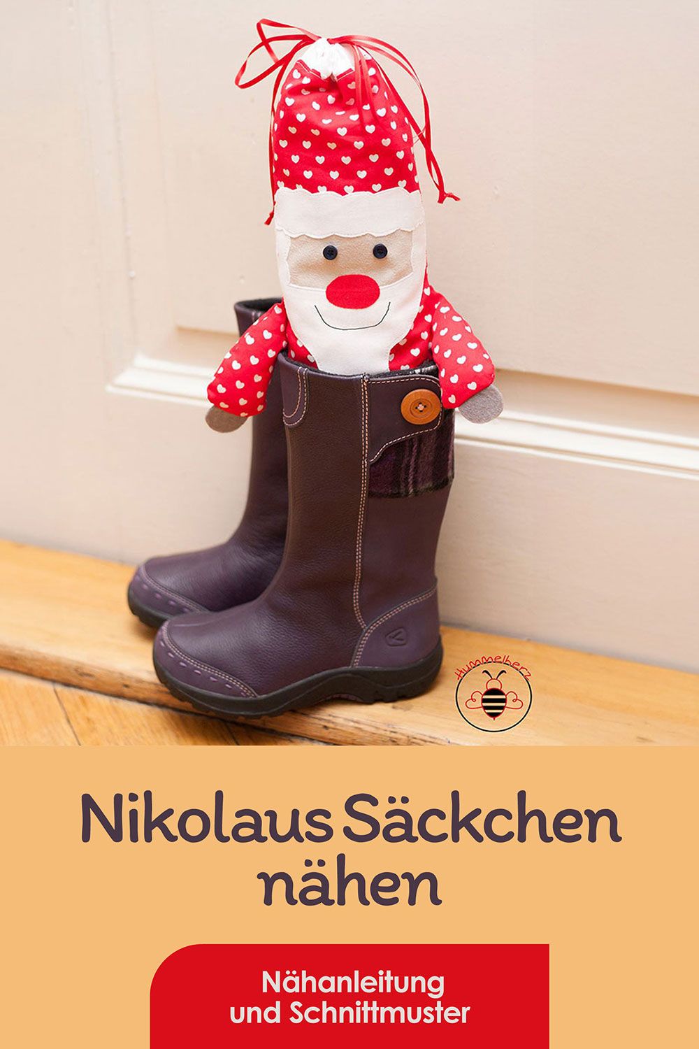 Nikolaussäckchen (Nähanleitung & Schnittmuster)