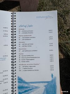 Mit dem Fahrrad zum Cafè Wilhelmshöhe (Juist Reisetagebuch)